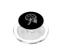 Cranio Farfalle X-Ray Scheletro Goth Human Medical PopSockets PopGrip per MagSafe