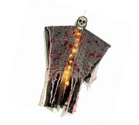 Cranio robusto della casa con effetto automatico dei bagliori per l'ornamento di scheletro LED dell'esposizione dell'interno