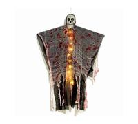 Cranio robusto della casa con effetto bagliore automatico per Halloween all'aperto esposizione dell'interno decorazione di Halloween con la luce