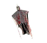 Cranio robusto della casa con effetto bagliore automatico per Halloween all'aperto esposizione interna puntelli appesi all'aperto