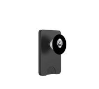 Cranio scheletro che copre gli occhi non vedono il cr PopSockets PopWallet per MagSafe