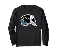 Cranio Scheletro godersi la Notte Mentre BEV Maglia a Manica