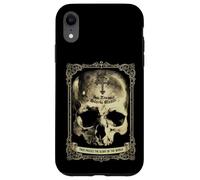 Cranio Sic Transito Gloria Mundi Latino Transience Christian Custodia per iPhone XR