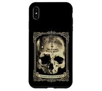 Cranio Sic Transito Gloria Mundi Latino Transience Christian Custodia per iPhone XS Max