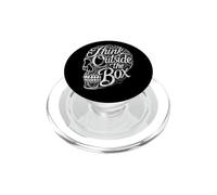 Cranio Tipografia Pensare Fuori La Linea Art PopSockets PopGrip per MagSafe