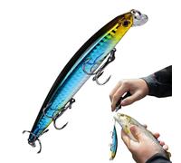 Crank Baits, esche dure realistiche resistenti agli urti, per immersioni profonde, nuoto, per aree di barriere marine, fosse profonde, fiumi e laghi