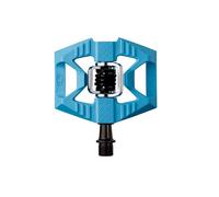 Crank Brothers Double Shot 1 Pedali Automatici Doppia Faccia con Piattaforma Blu