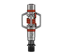 Pedali Crankbrothers Egg Beater 3 argentato rosso