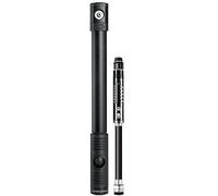 Crankbrothers - Klic HP Handpumpe mit analogem Manometer - Pompa portatile Up to 7,6 bar (110 psi) grigio/nero