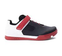 Crank Brothers Mazzuolo Speed Lace, Scarpe da Ciclismo Unisex-Adulto, Rosso, Nero, Bianco, 44,5 EU
