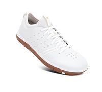 Crank Brothers Sneaker Unisex Stamp Street Fabio, Bianco e Oro., 43/44 EU