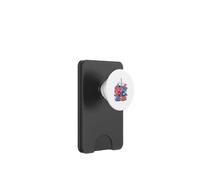 Crank That Go-Go Washington DC Music Vintage Rosso Blu PopSockets PopWallet per MagSafe