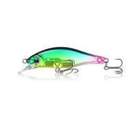Crankbait Affondante e Oscillante con Amo A Tre Punte, Un'esca Ad Affondamento Lento e A Bassa Sostenibilità Adatta Ai Pesci Mandarino(Multi-colored 3,*6)