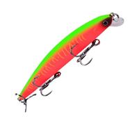 Crankbait Fishing Lures - Esca artificiale dura, realistica, resistente agli urti, a lento affondamento, per acqua salata, fiumi, laghi, barriere di valle, mare