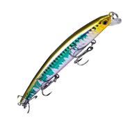 Crankbait Fishing Lures - Esca artificiale rigida, realistica, resistente agli urti, a lento affondamento, per acqua salata, fiumi, laghi, barriere di valle, mare