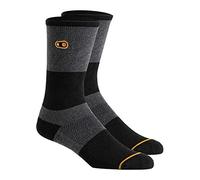 Crankbrothers Icona MTB Casual Calzini, Grigio/Nero, Taglia Unica Unisex-Adulto