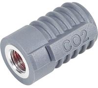 Crankbrothers Testa di Gonfiaggio Klic Co2, Unisex Adulto, Nero, Taglia Unica