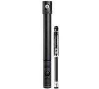 Crankbrothers Klic - Mini pompa HV con calibro, colore: Nero