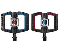 Crankbrothers Klickpedale Mallet DH, Schwarz Rot Blau, Mallet-DH-16