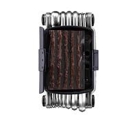 Crankbrothers M20 Chiave Multiuso Nera Opaca con Smagliacatena e Kit Riparazione