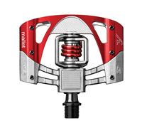 Crankbrothers Mallet 3, Pedale MTB Unisex-Adulto Raw-Rosso/Rosso Primavera
