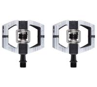Crankbrothers mallet enduro silver edition pedali clipless argento lucido