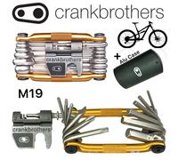 Crankbrothers Mini 19 Bicicletta MTB Ebike Kettenieter Torx Multi Attrezzo Oro