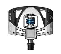 Pedali crankbrother mallet 3 nero argento blu