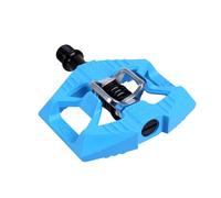Pedali crankbrothers double shot 1 blu nero