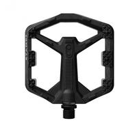 Crankbrothers Stamp 0 - Pedali piatti per MTB e BMX, corpo leggero in materiale composito, presa con 12 perni, S, nero