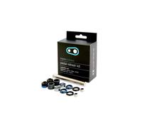 Crankbrothers Refresh Kit Ricambi Pedali Eggbeater Candy Mallet Stamp Nero