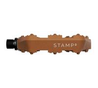 Crankbrothers - Stamp 0 Plattform-Pedal - Pedali a piattaforma L marrone