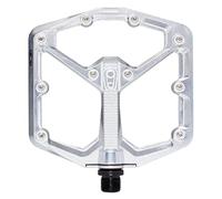 Crankbrothers stamp 7 large silver edition pedali piatti high polished silver