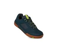 Crankbrothers Stamp Lace Scarpe da Ciclismo, Blu/Giallo, Taglia 38