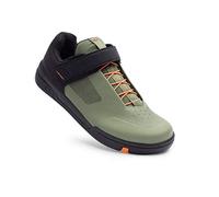 Crankbrothers Stamp Speed Lace - Scarpe da Ciclismo Unisex, Verde, Nero, Arancione, Taglia 42