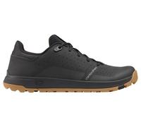 Crankbrothers stamp trail lace scarpe da pedale piatte nero gomma