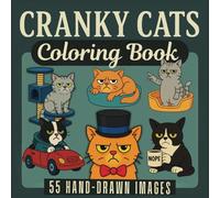 Cranky Cats Coloring Book