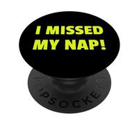 Cranky Mode On I Missed My Nap Funny Graphic Tee and more PopSockets PopGrip Adesivo