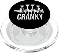 Cranky Motore Motore Motore Auto Auto Amante Meccanica Festa del Padre PopSockets PopGrip per MagSafe