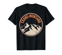 Crans-Montana - Sci da Montagna Invernale Maglietta