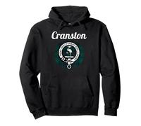 Cranston Clan - Stemma Scozzese con Nome Scozzese Felpa con Cappuccio