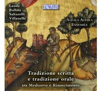 Crapareccia Tradizione Scritta E Tradizione Orale (CD) Album