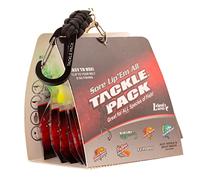 Crappie Magnet Tackle Pack Kit - Esca da pesca, gancio jig, spaccato - progettato per catturare qualsiasi pesce, tra cui pesce persico, crappie, trote e altro ancora, portatile per tutti i tipi