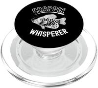 Crappie Whisperer Funny Fishing Joke Fish Joke Humor Dad Mom PopSockets PopGrip per MagSafe