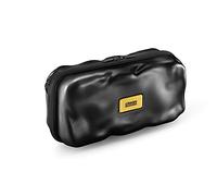 CRASH BAGGAGE Maxi Icon | Borsa a Mano Unisex Borsa a Spalla con Custodia rigida Tracolla Removibile e Regolabile Zip a doppia Apertura e Maniglia con Cinturino Design Ammaccato Colore Black