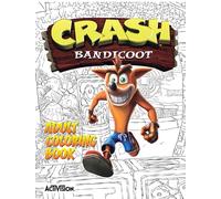 Crash Bandicoot Adult Coloring Book