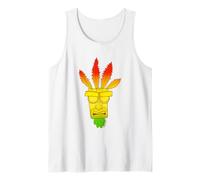 Crash Bandicoot Aku Aku Gradient Colors Chest Logo Canotta