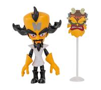 BANDAI Crash Bandicoot Action Figure Dr Neo Cortex con maschera | Giocattolo Dr Neo Cortex da 11 cm con maschera e accessori | Personaggi da collezione come merce e regali per videogiochi