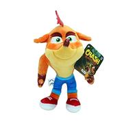 Crash Bandicoot Bandai Peluche | Peluche 15 cm da collezione | Plushie Giocattoli per ragazze e ragazzi per fan dei videogiochi | Giocattoli di peluche da collezione per ragazzi e