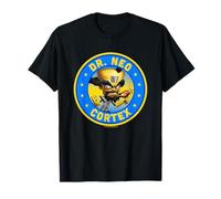 Crash Bandicoot Dr. Neo Cortex Star Spangled Logo Maglietta
